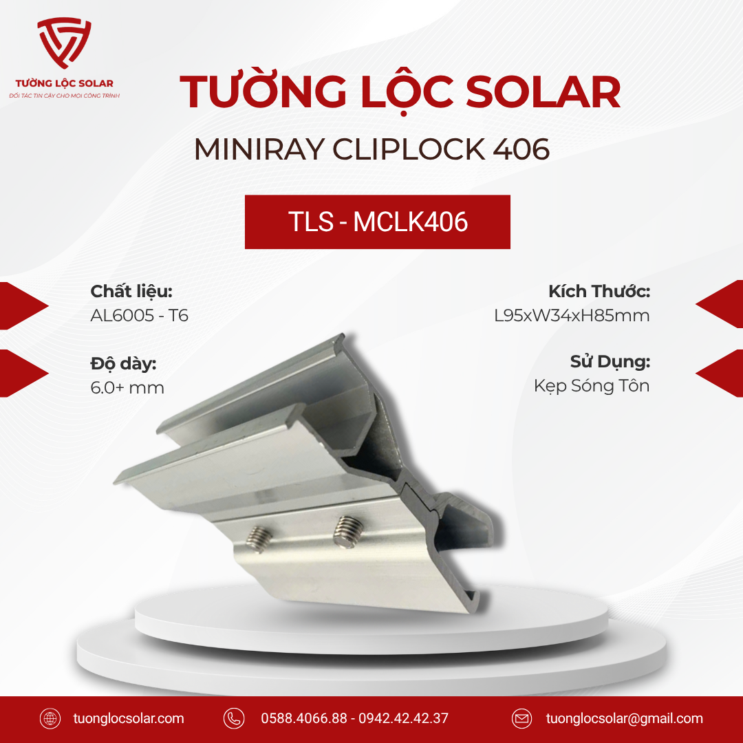 MINIRAY CLIPLOCK 406
