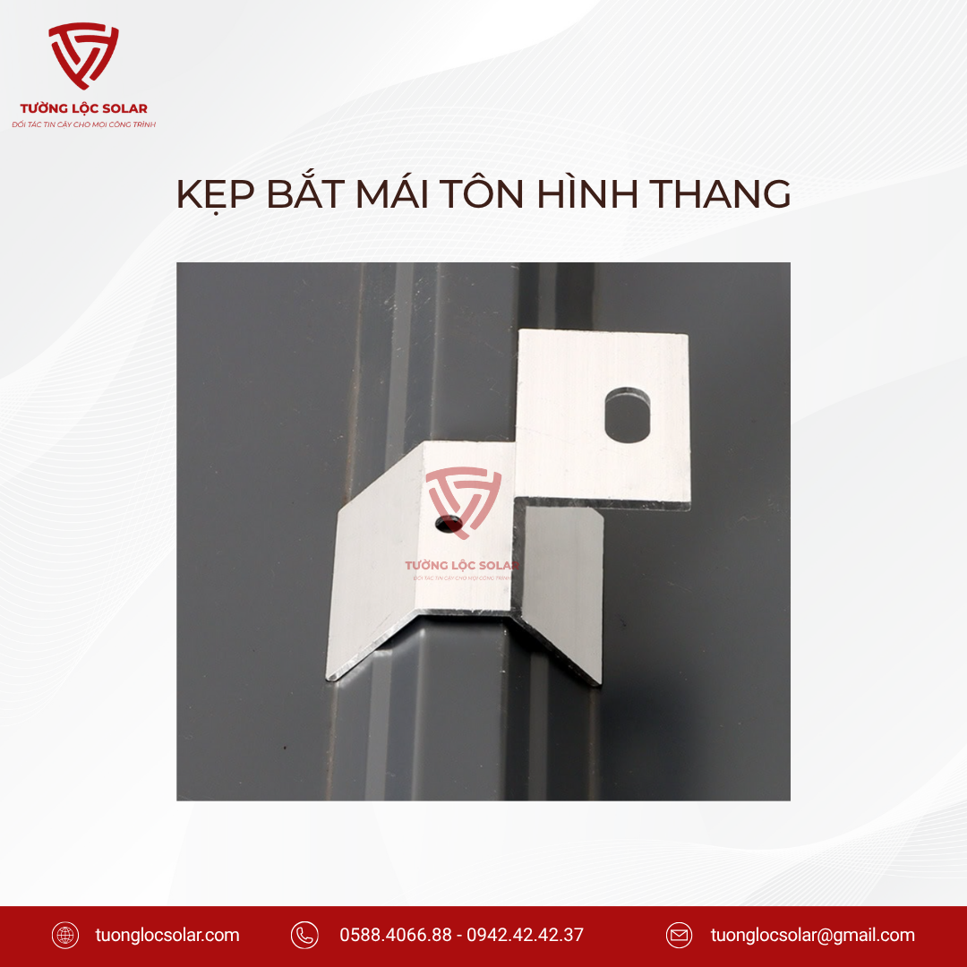 KẸP SÓNG TÔN VUÔNG