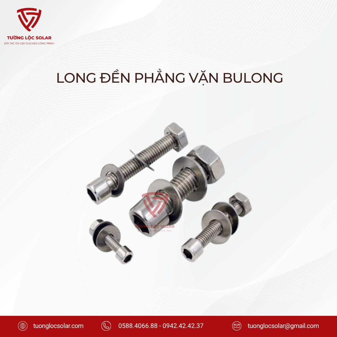 Long Đền Phẳng M8 Inox