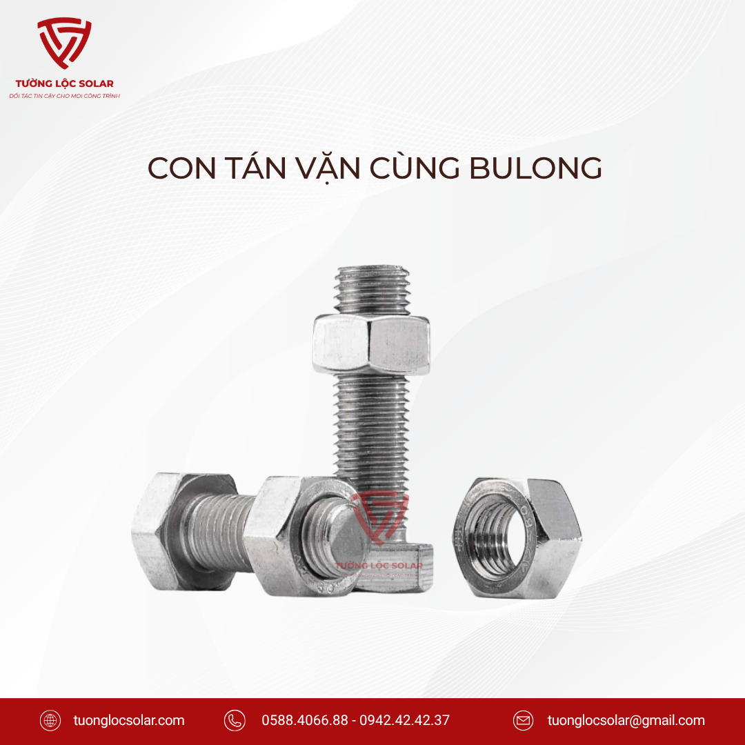 Con Tán M8 Inox (Đai Ốc Lục Giác)