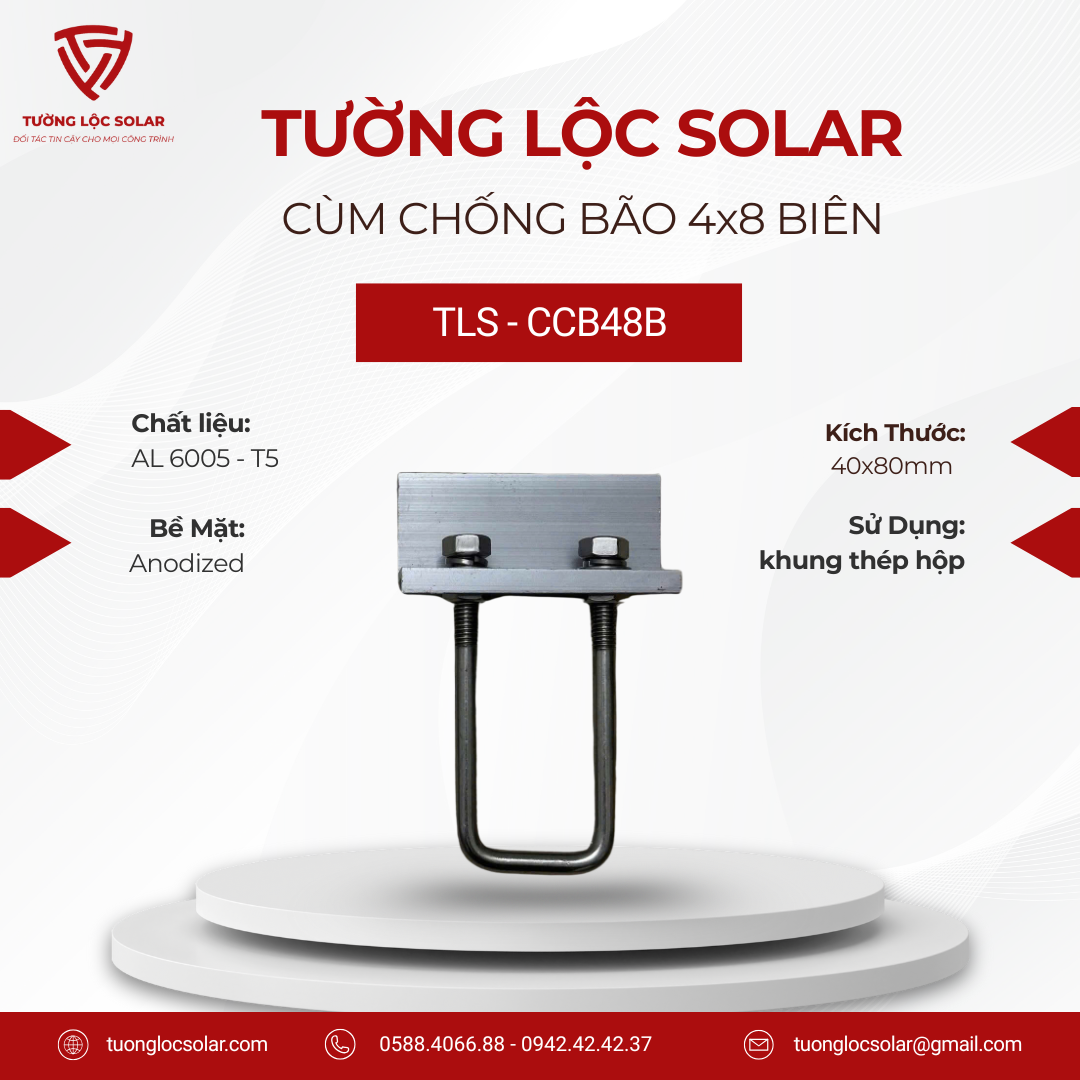 CÙM CHỐNG BÃO 40x80mm BIÊN